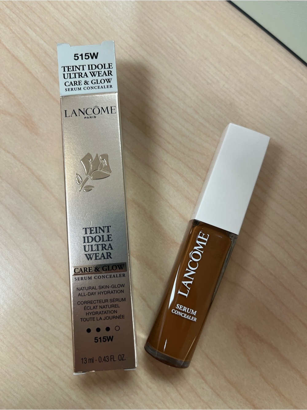 Lancome Teint Idole Ultra Wear Care & Glow Serum Concealer ~0.43 fl oz 515W